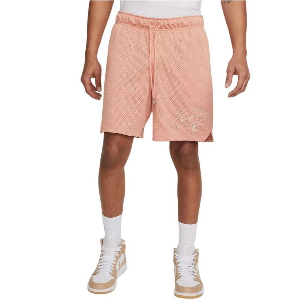 NWT NIKE Jordan Essential Mesh GFX Shorts M Basketball DH9048-824 Blokecore